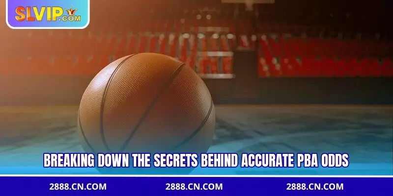 Breaking down the secrets behind accurate PBA odds
