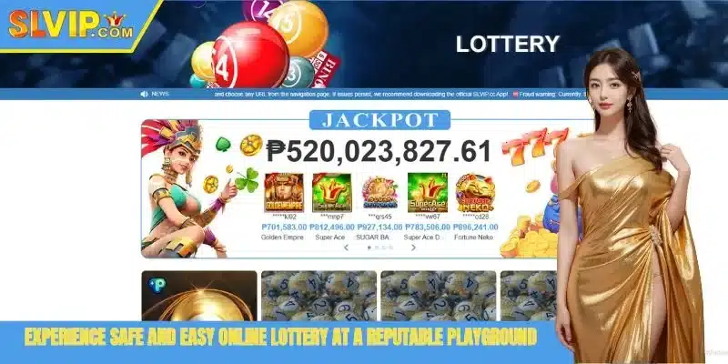 Experience safe and easy online lottery at a reputable playground