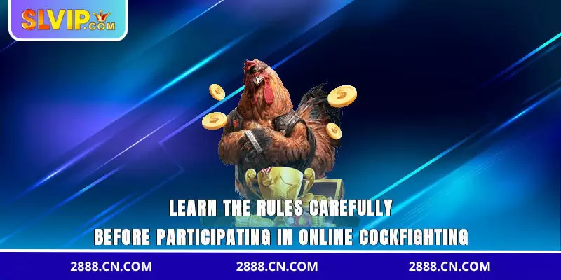 Learn the rules carefully before participating in online sabong