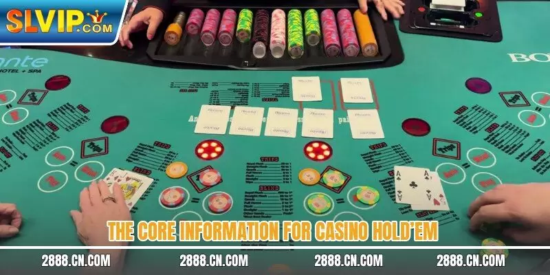 The core information for casino hold’em
