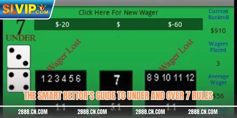 The smart bettor's guide to under and over 7 rules