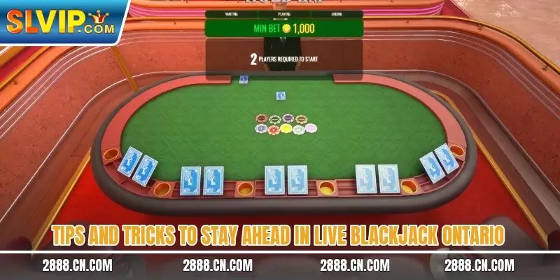 Tips and tricks to stay ahead in live blackjack ontario