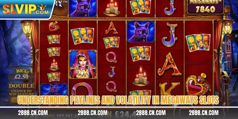Understanding paylines and volatility in megaways slots