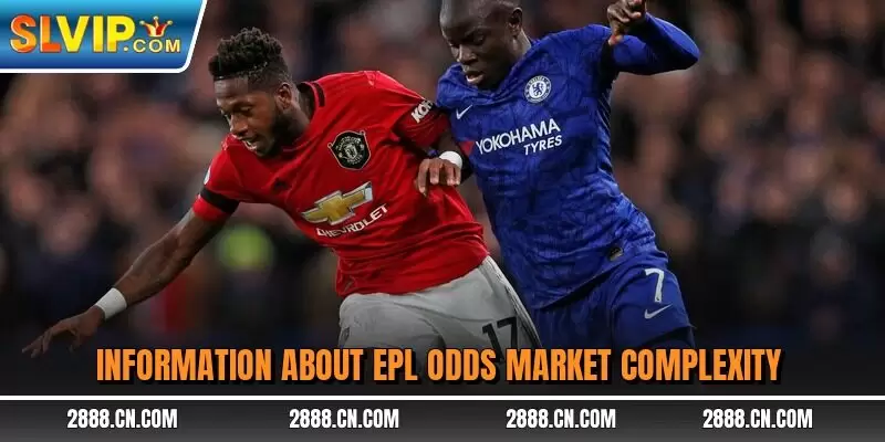 Information about EPL odds market complexity