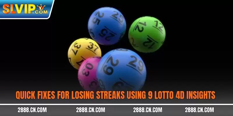 Quick fixes for losing streaks using 9 lotto 4D insights