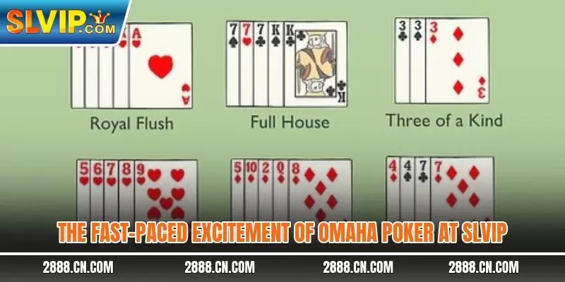 The fast-paced excitement of Omaha Poker at SLVIP
