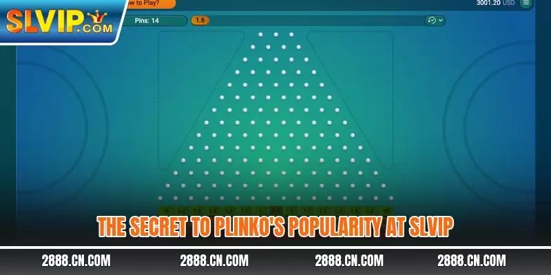 The secret to Plinko’s popularity at SLVIP